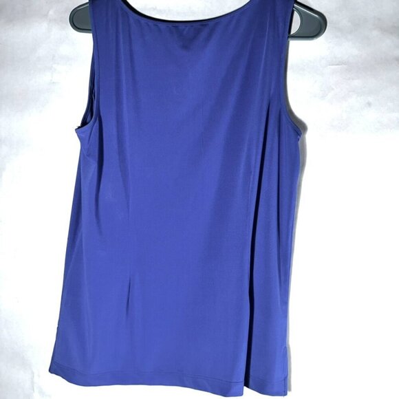 Bob Mackie Wearable Art Size Small Blue Tank - Picture 5 of 5